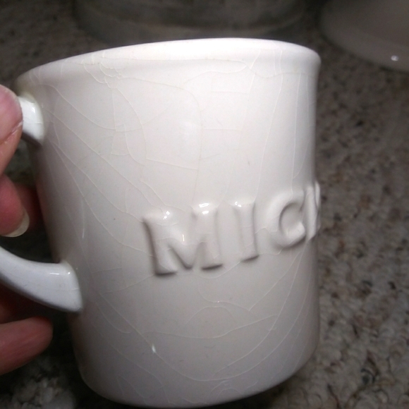 3/$18 M. Mouse Dinnerware Collection By Disney Ivory Mickey Mouse Coffee Mug - Picture 5 of 8